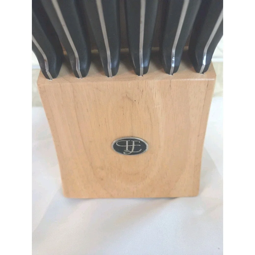 14-Piece Stainless Steel Knife Set with Storage Block Hampton Forge